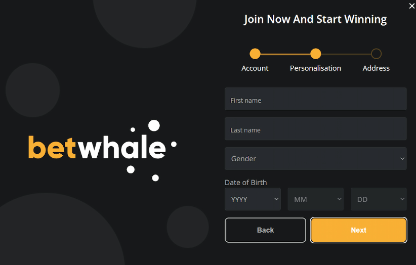 Betwhale website