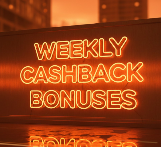 Weekly cashback bonuses real money returns for players

